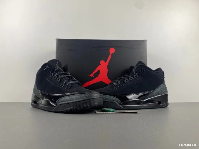 Air Black 3 Cat Jordan CT8532-001 0729
